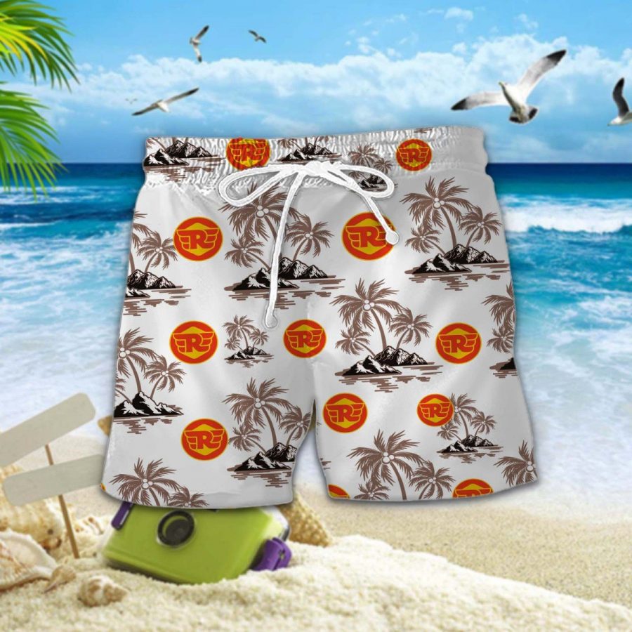 Hawaiihemd Royal Enfield 03 – Herren Sommerhemd – Bild 2