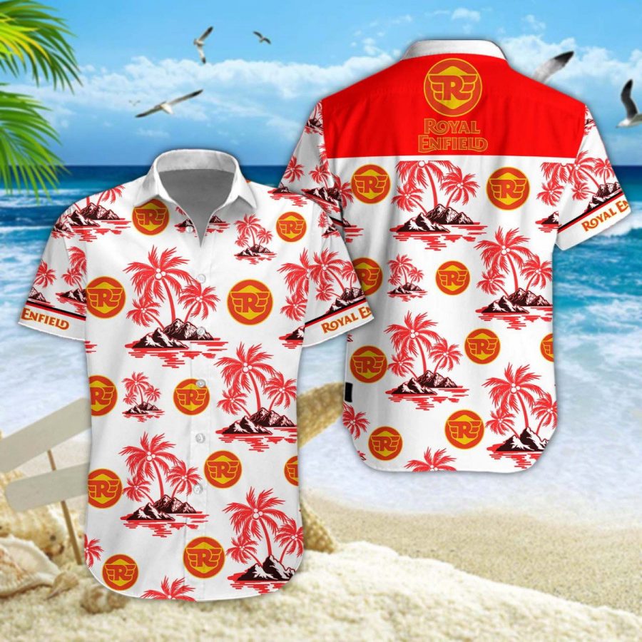 Hawaiihemd Royal Enfield 06 – Herren Sommerhemd