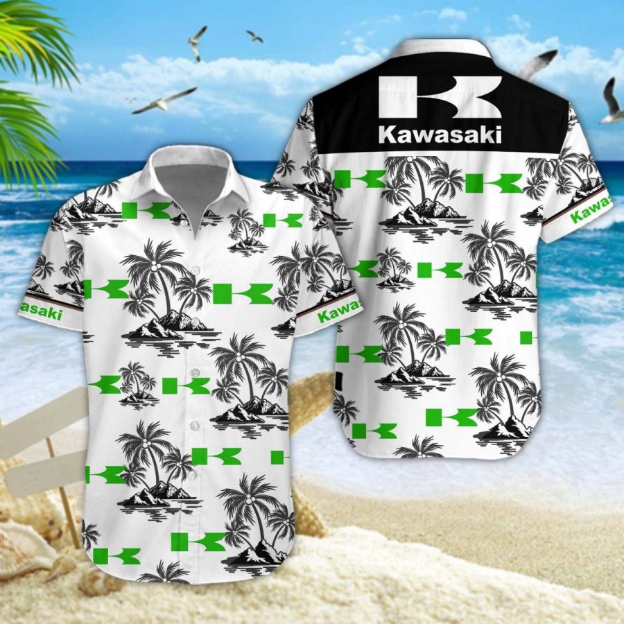 Hawaiihemd Kawasaki 07 – Herren Sommerhemd