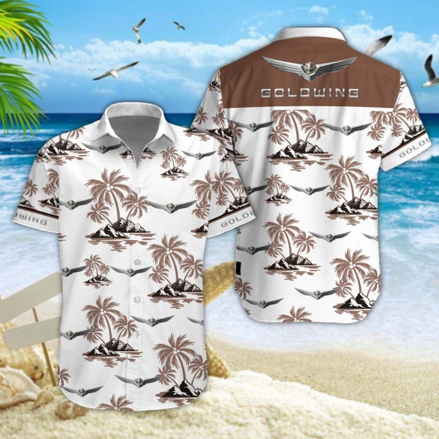 Hawaiihemd Honda Gold Wing 03 – Herren Sommerhemd