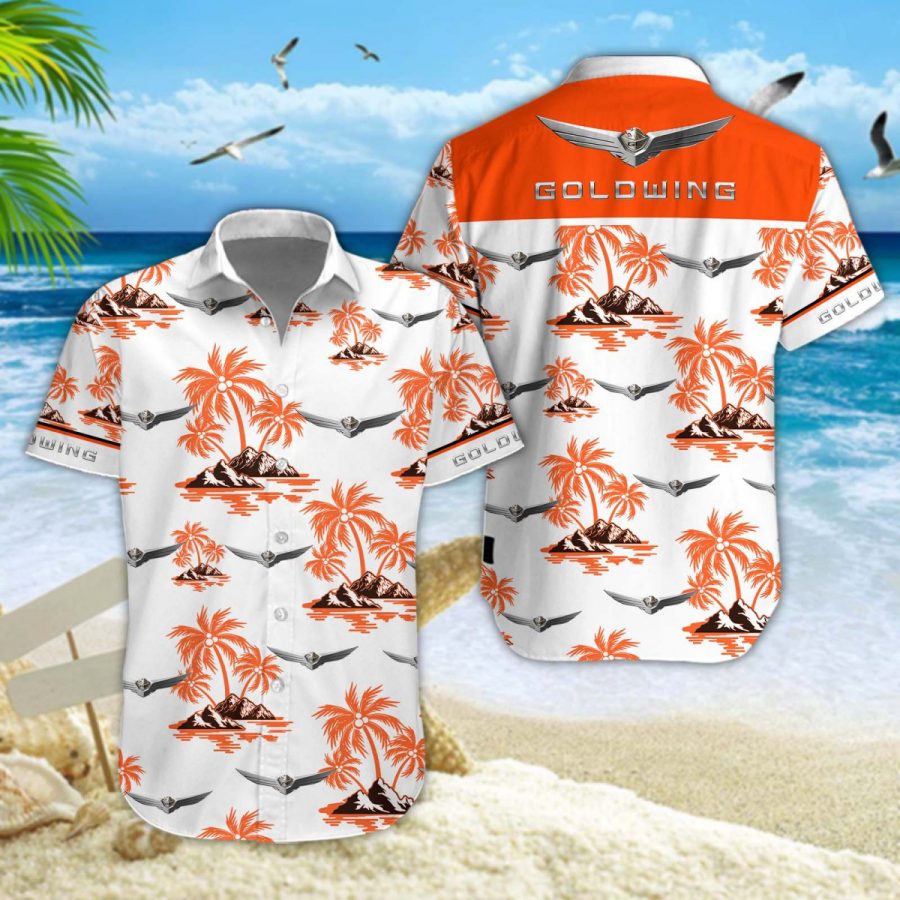 Hawaiihemd Honda Gold Wing 06 – Herren Sommerhemd