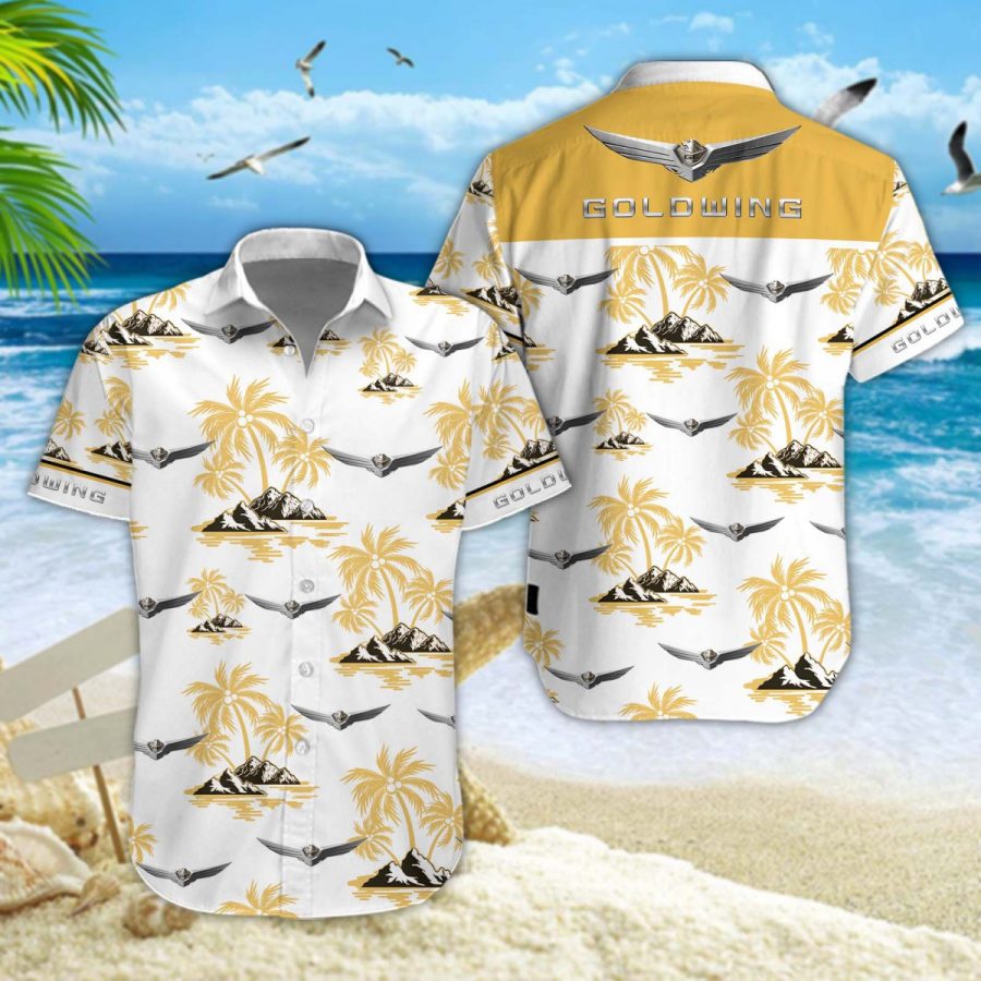 Hawaiihemd Honda Gold Wing 08 – Herren Sommerhemd