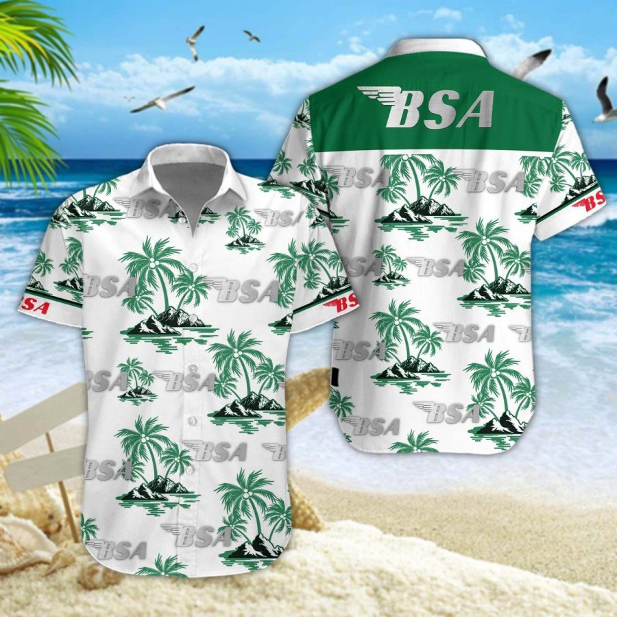 Hawaiihemd BSA Motorcycles 05 – Herren Sommerhemd
