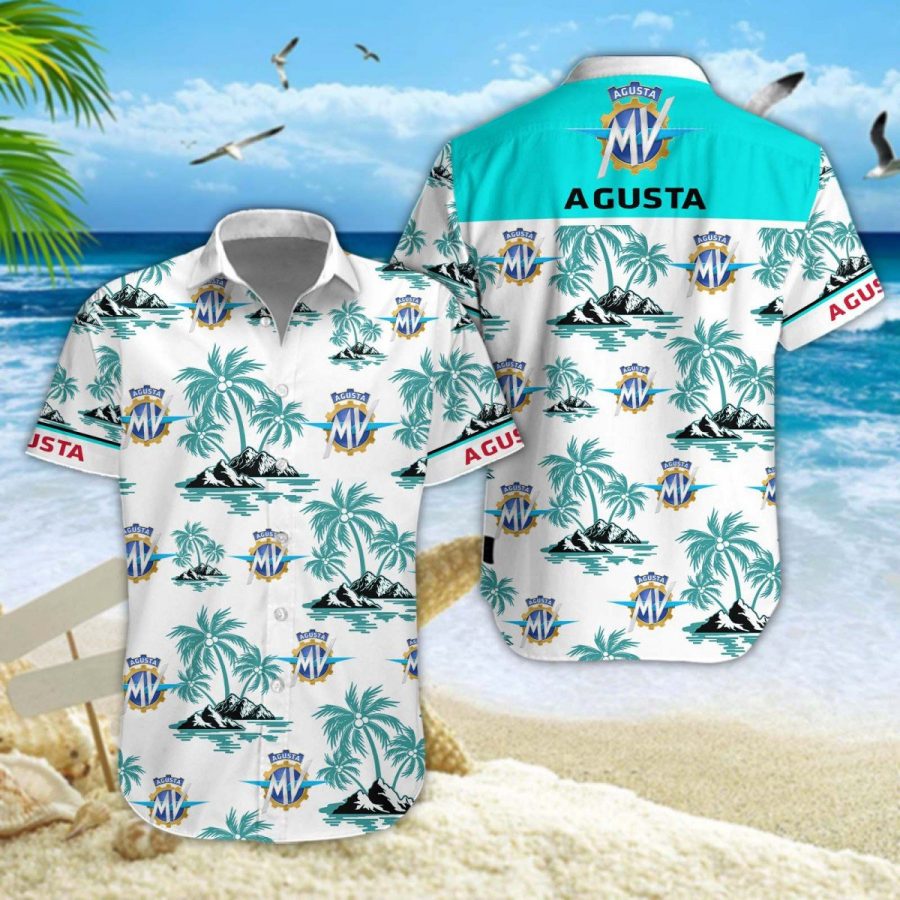 Hawaiihemd MV Agusta 04 – Herren Sommerhemd