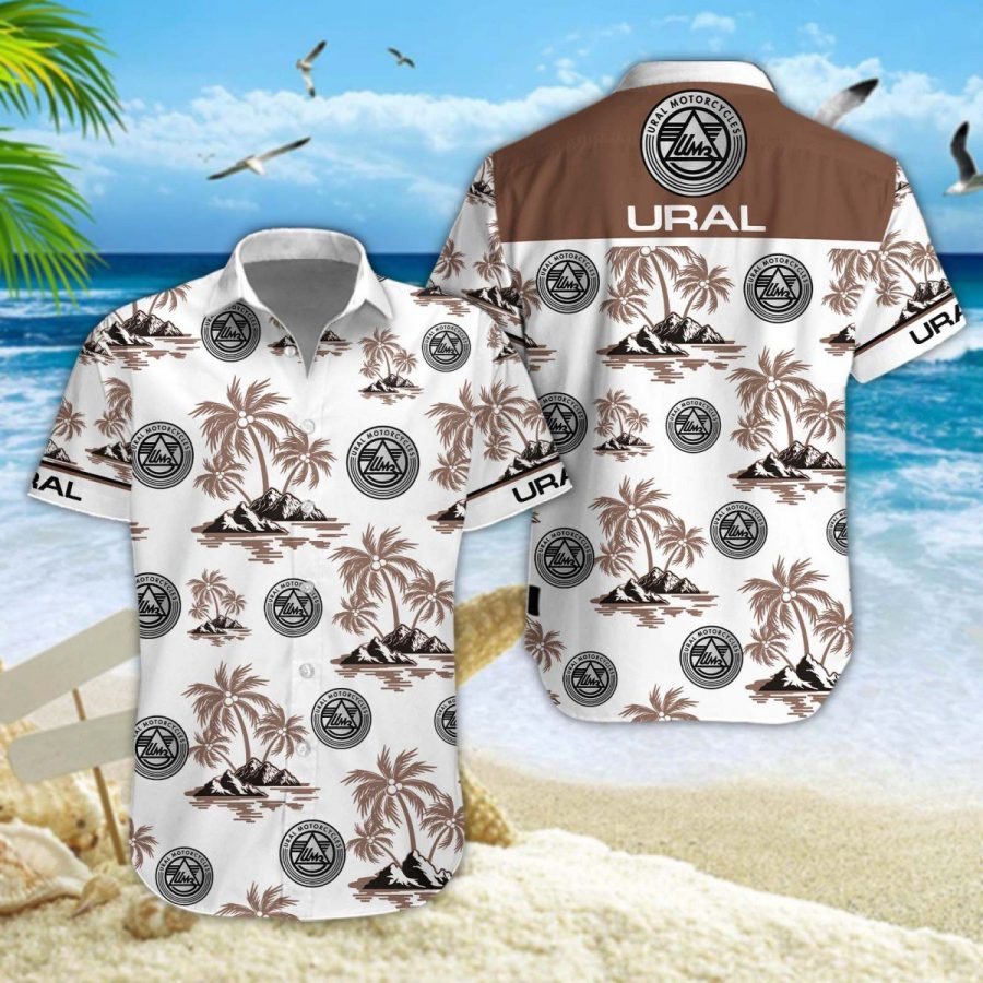 Hawaiihemd Ural Motorcycles 03 – Herren Sommerhemd