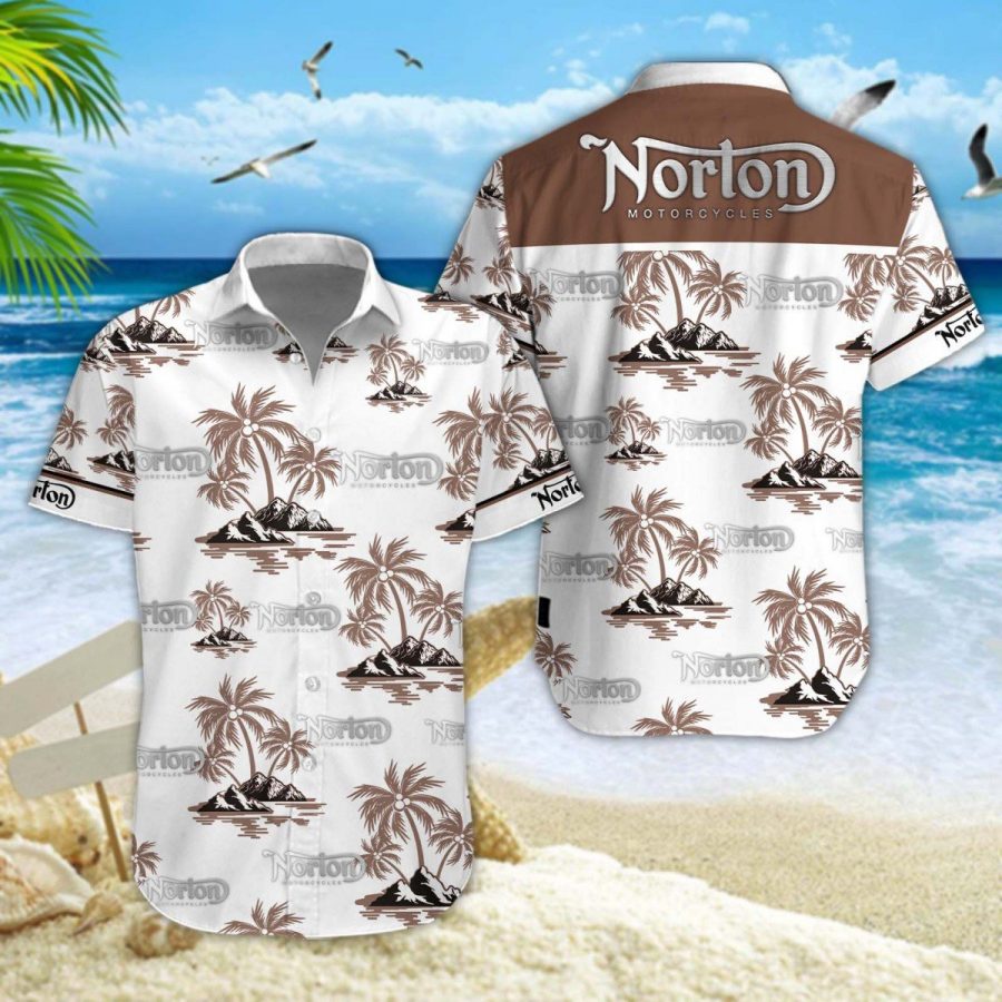 Hawaiihemd Norton Motorcycles 02 – Herren Sommerhemd