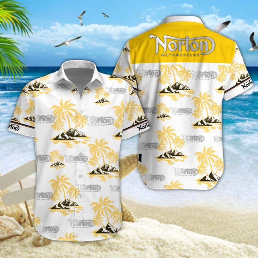 Hawaiihemd Norton Motorcycles 08 – Herren Sommerhemd