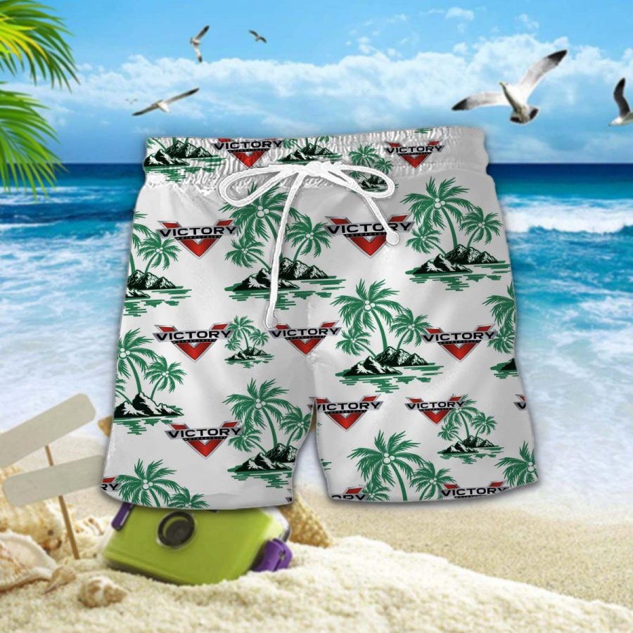 Hawaiihemd Victory Motorcycles 05 – Herren Sommerhemd – Bild 2