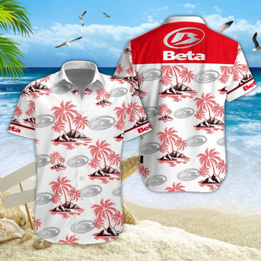 Hawaiihemd Beta Motorcycles 01 – Herren Sommerhemd