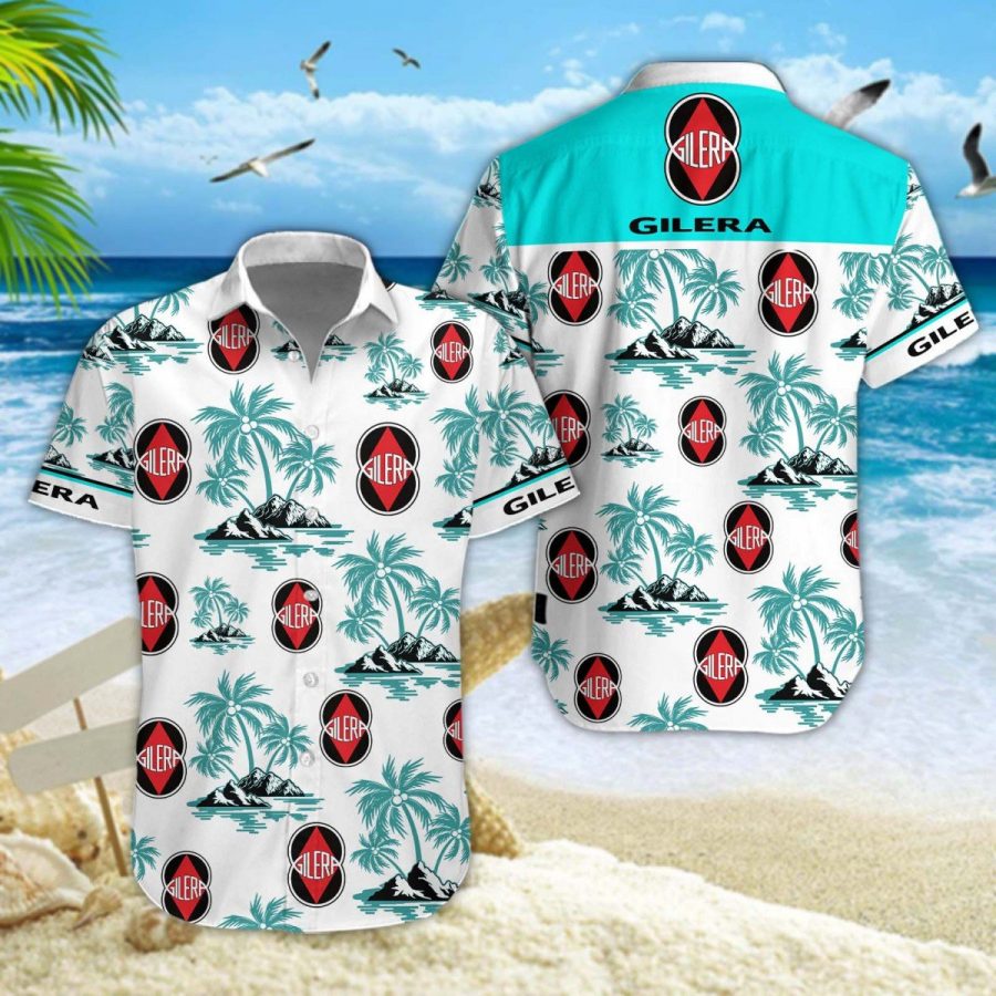 Hawaiihemd Gilera Motorcycles 04 – Herren Sommerhemd
