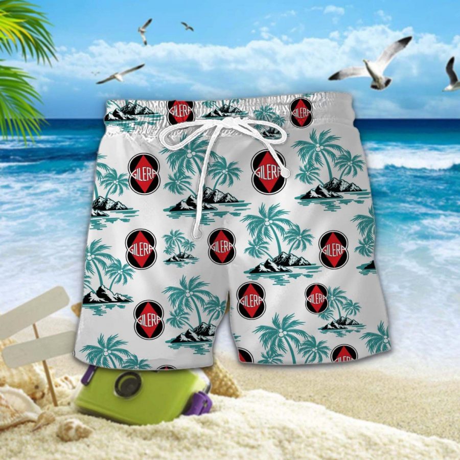 Hawaiihemd Gilera Motorcycles 04 – Herren Sommerhemd – Bild 2