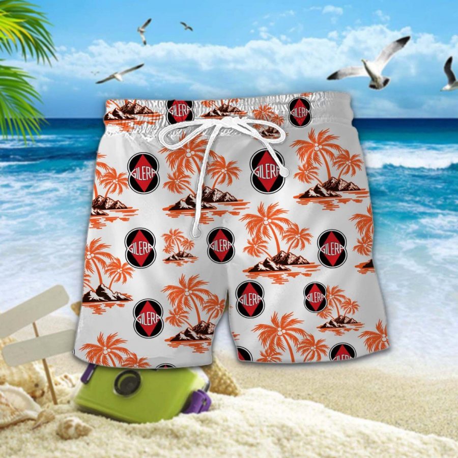 Hawaiihemd Gilera Motorcycles 06 – Herren Sommerhemd – Bild 2