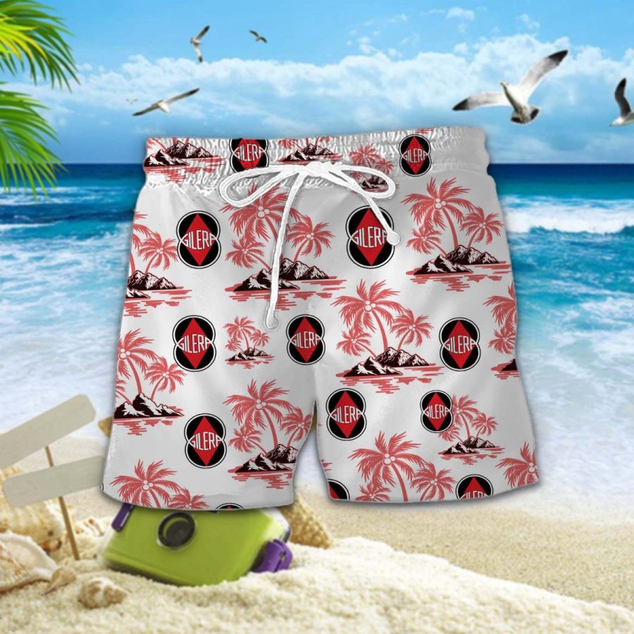 Hawaiihemd Gilera Motorcycles 01 – Herren Sommerhemd – Bild 2