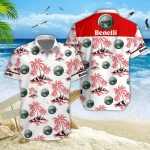Hawaiihemd Benelli Motorcycles 01 – Herren Sommerhemd