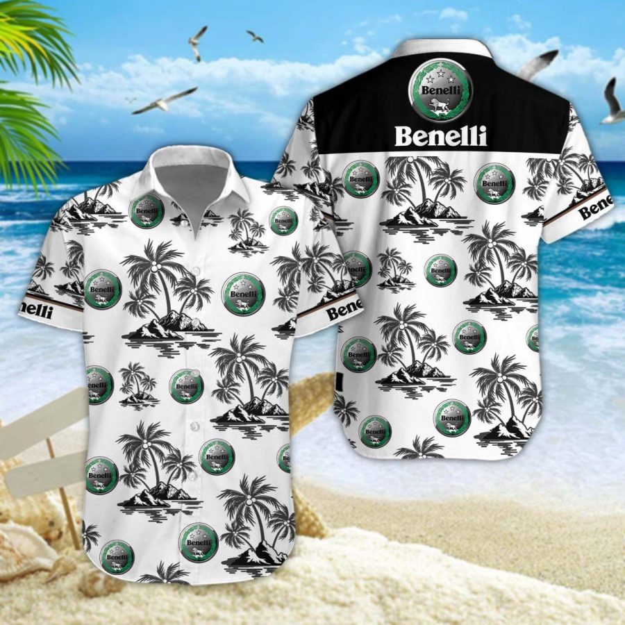 Hawaiihemd Benelli Motorcycles 07 – Herren Sommerhemd