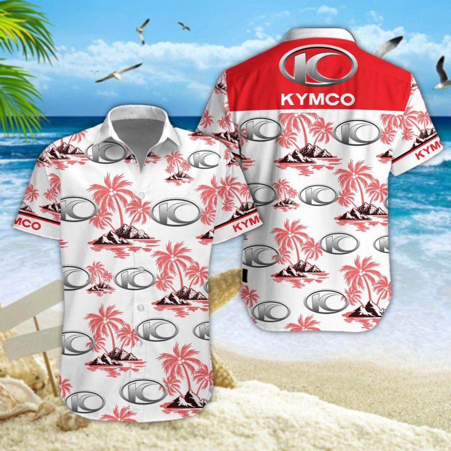 Hawaiihemd Kymco Motorcycles 07 – Herren Sommerhemd
