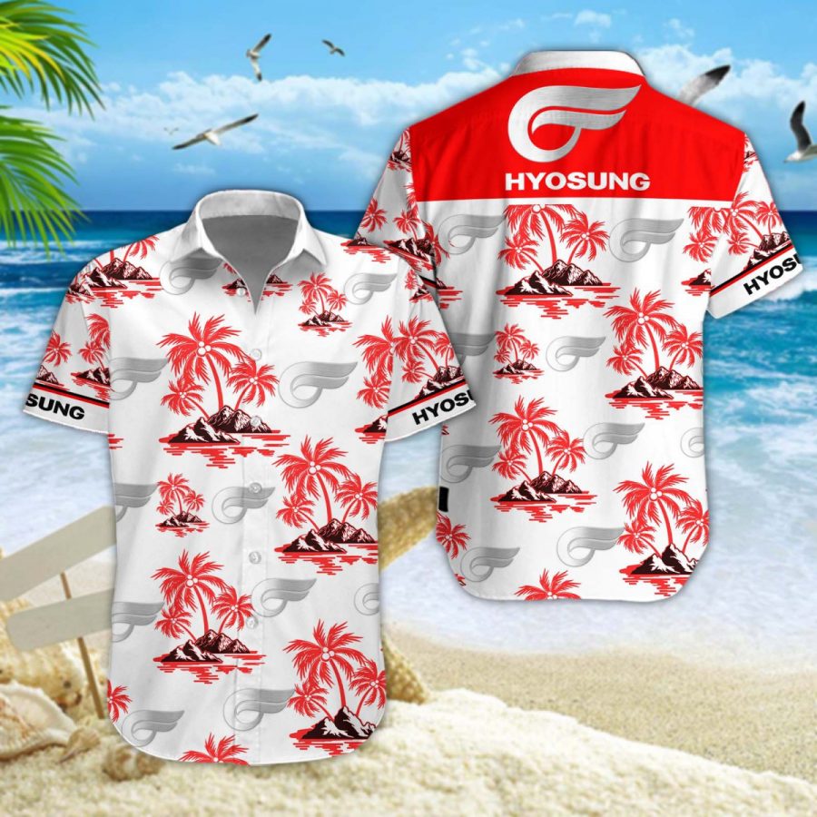Hawaiihemd Hyosung Motorcycles 01 – Herren Sommerhemd