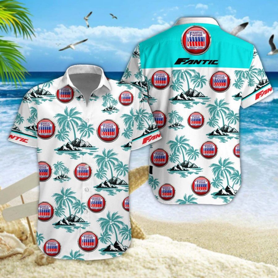 Hawaiihemd Fantic Motorcycles 04 – Herren Sommerhemd