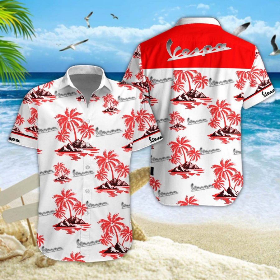 Hawaiihemd Vespa 07 – Herren Sommerhemd
