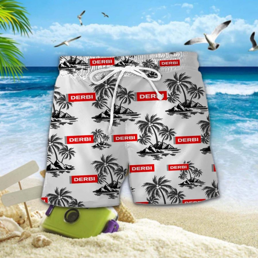 Hawaiihemd Derbi Motorcycles 07 – Herren Sommerhemd – Bild 2