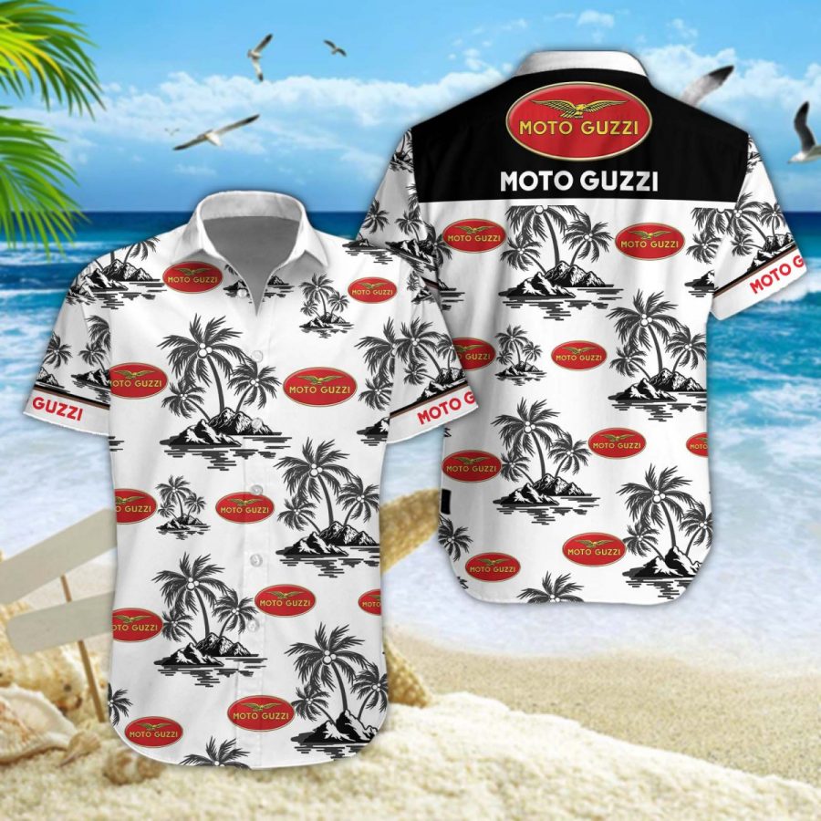 Hawaiihemd Moto Guzzi 07 – Herren Sommerhemd