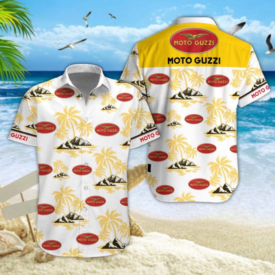 Hawaiihemd Moto Guzzi 08 – Herren Sommerhemd
