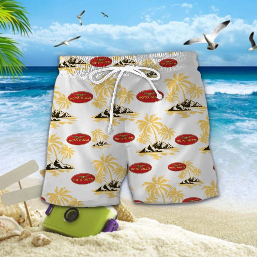 Hawaiihemd Moto Guzzi 08 – Herren Sommerhemd – Bild 2