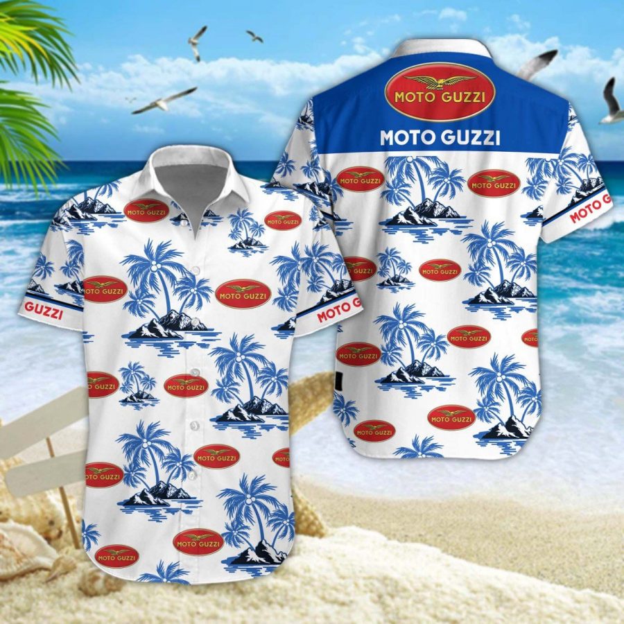 Hawaiihemd Moto Guzzi 02 – Herren Sommerhemd