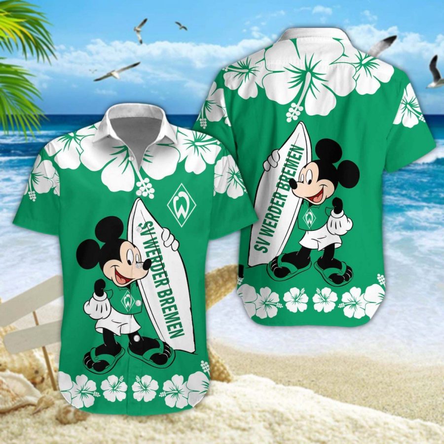 Hawaiihemd Werder Bremen – Herren Sommerhemd