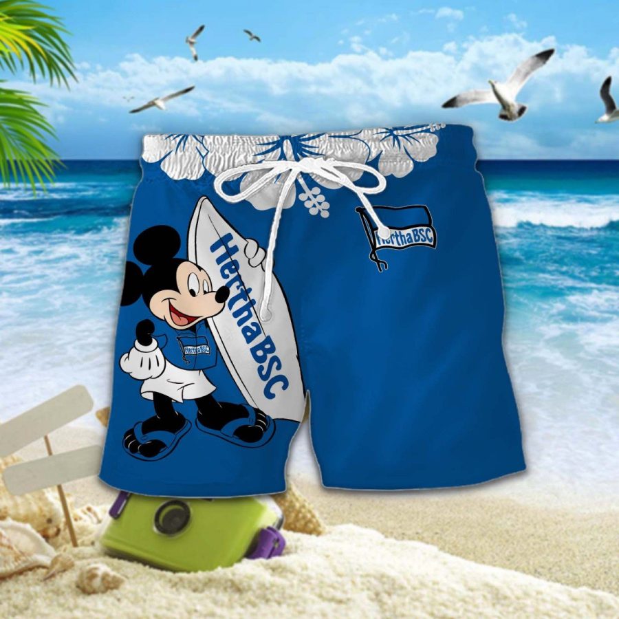 Hawaiihemd Hertha BSC – Herren Sommerhemd – Bild 2