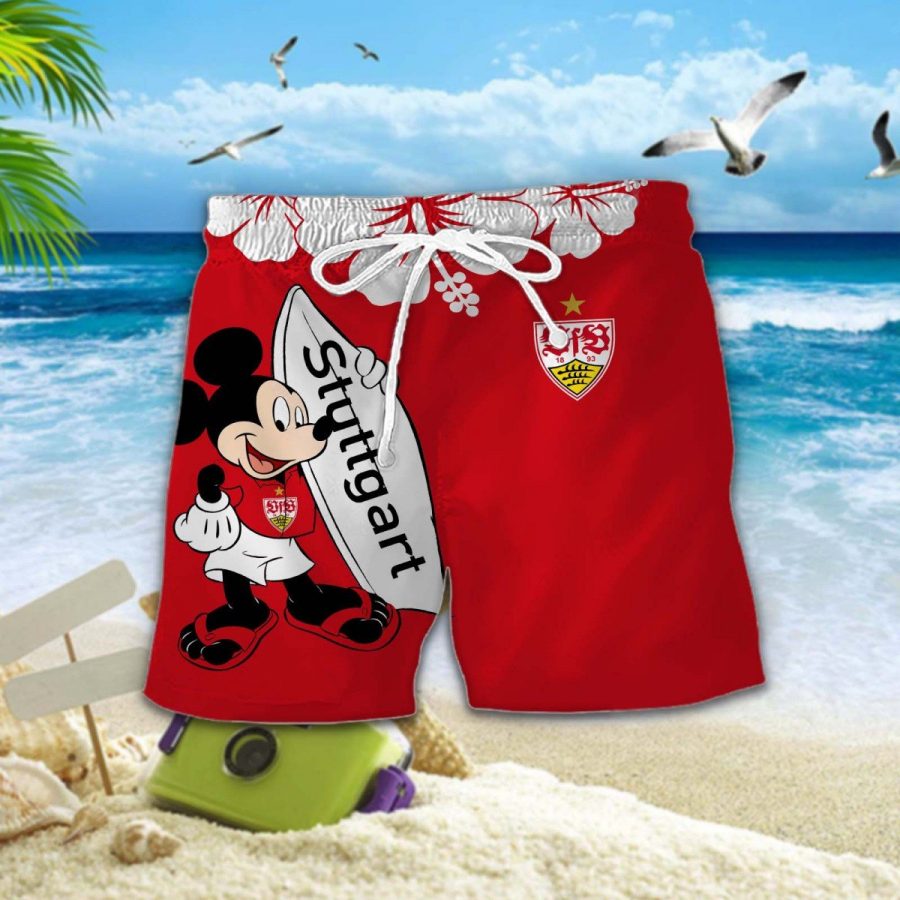 Hawaiihemd VfB Stuttgart – Herren Sommerhemd – Bild 2