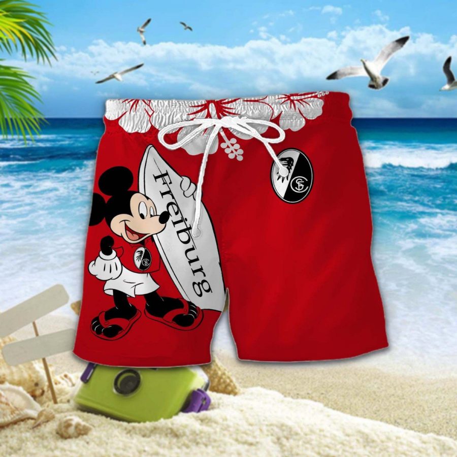 Hawaiihemd SC Freiburg – Herren Sommerhemd – Bild 2