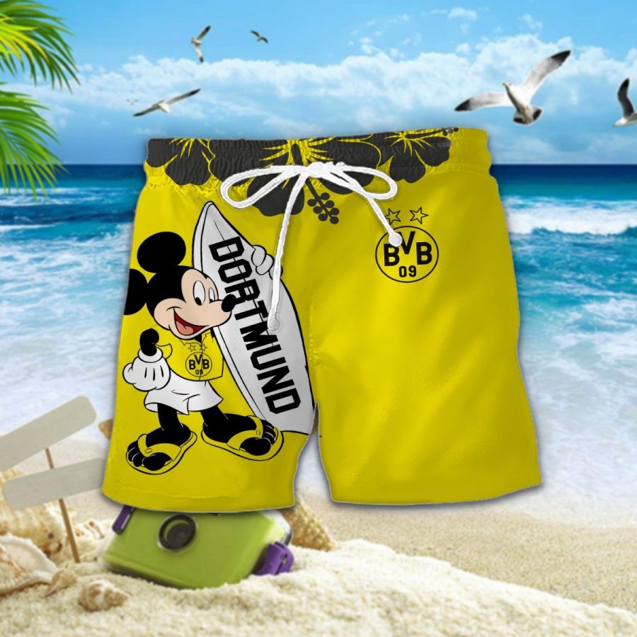 Hawaiihemd Borussia Dortmund – Herren Sommerhemd – Bild 2