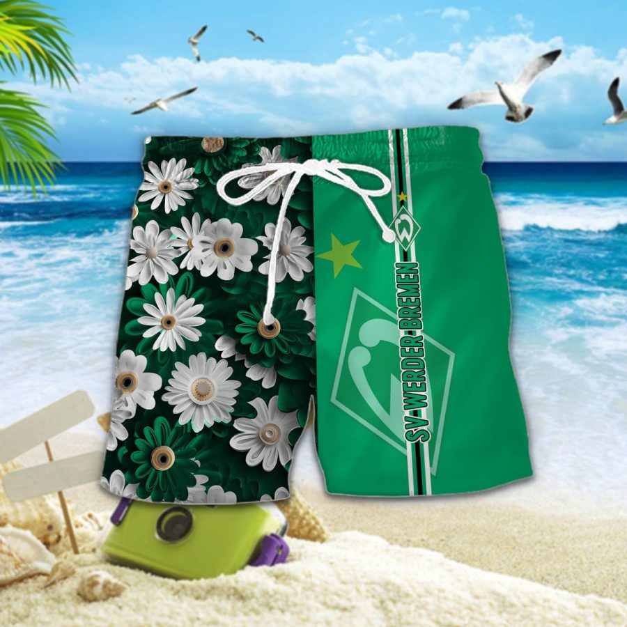 Hawaiihemd Werder Bremen – Herren Sommerhemd – Bild 2