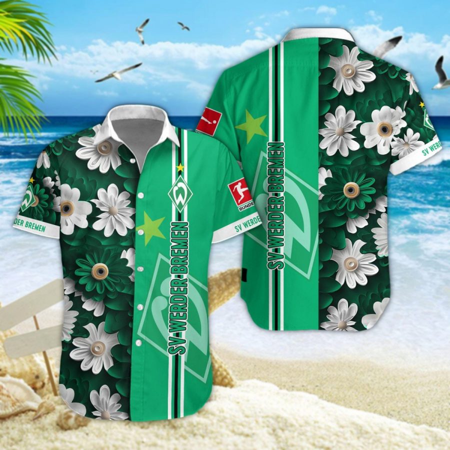 Hawaiihemd Werder Bremen – Herren Sommerhemd