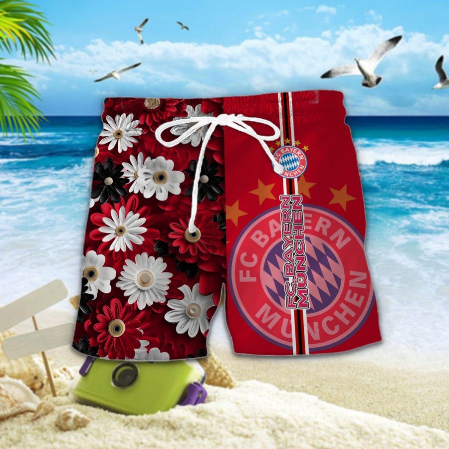 Hawaiihemd Bayern München – Herren Sommerhemd – Bild 2