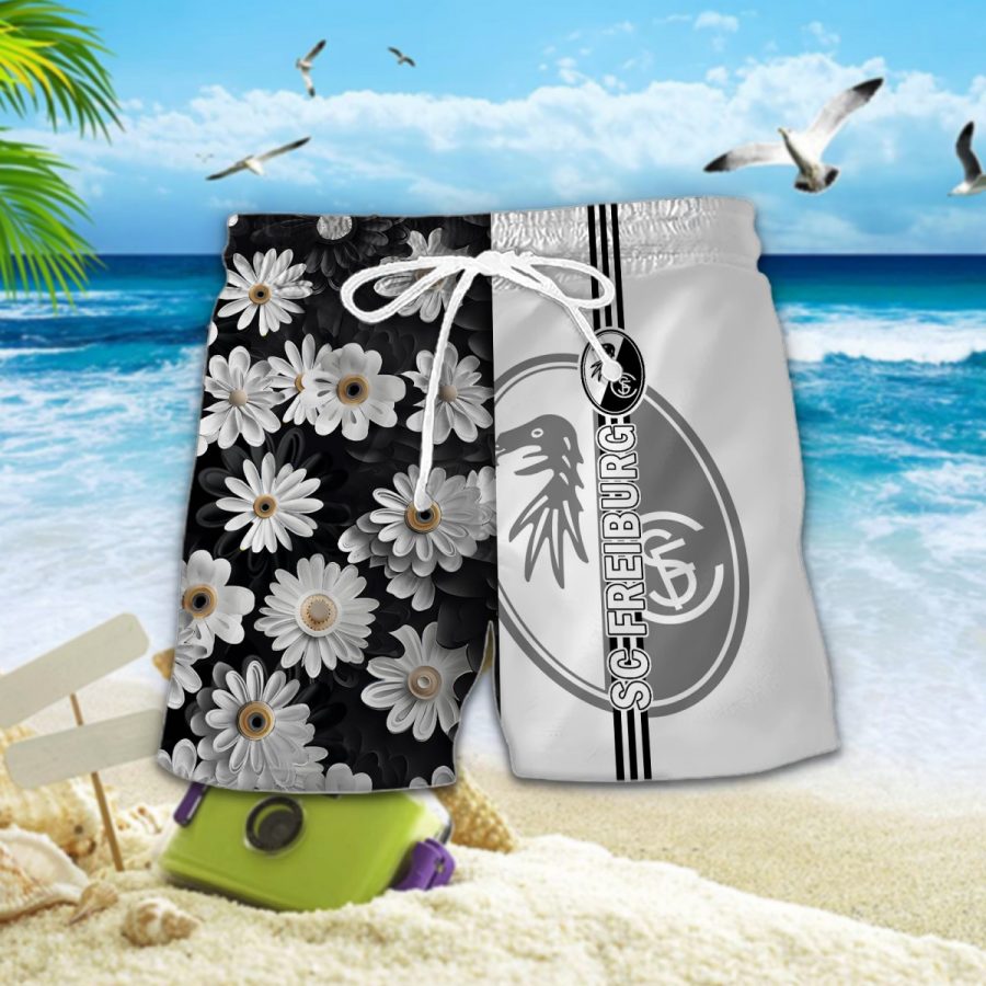 Hawaiihemd SC Freiburg – Herren Sommerhemd – Bild 2