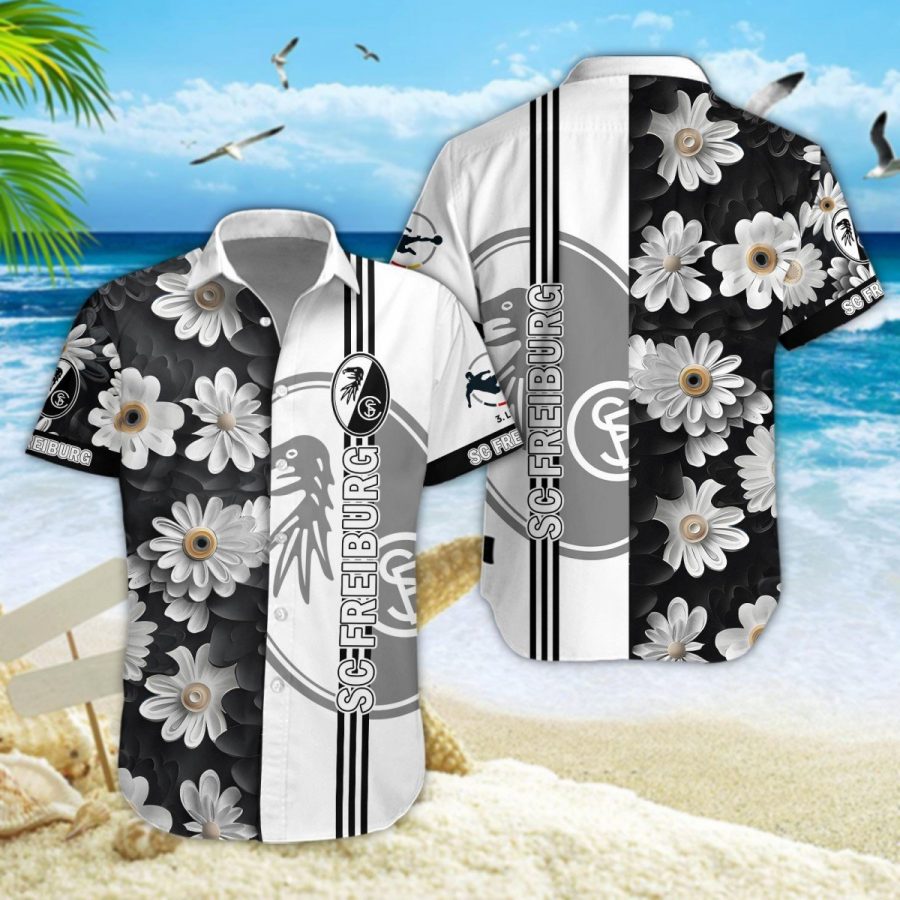 Hawaiihemd SC Freiburg – Herren Sommerhemd