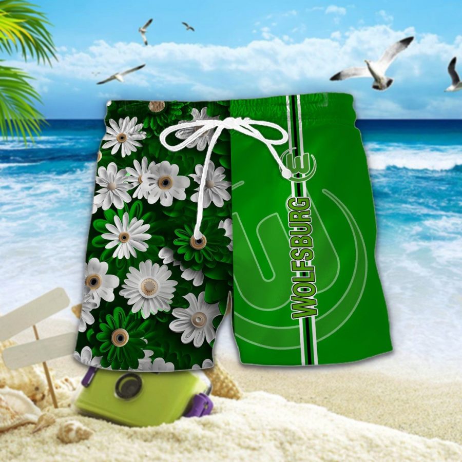 Hawaiihemd VfL Wolfsburg – Herren Sommerhemd – Bild 2