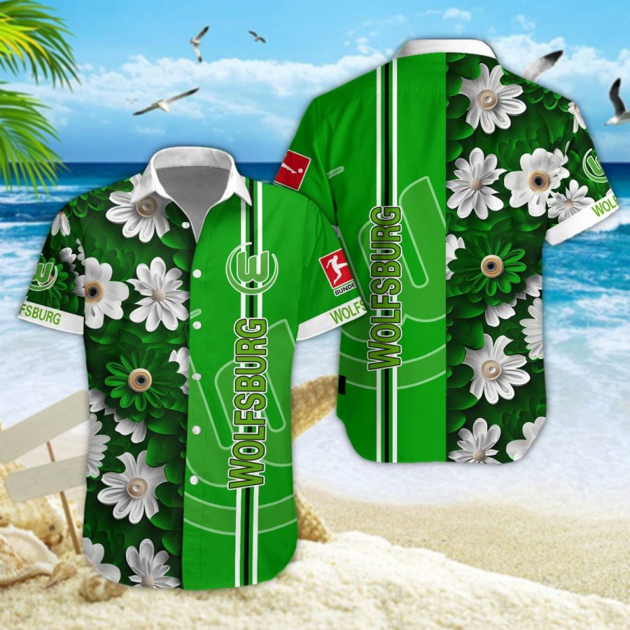 Hawaiihemd VfL Wolfsburg – Herren Sommerhemd
