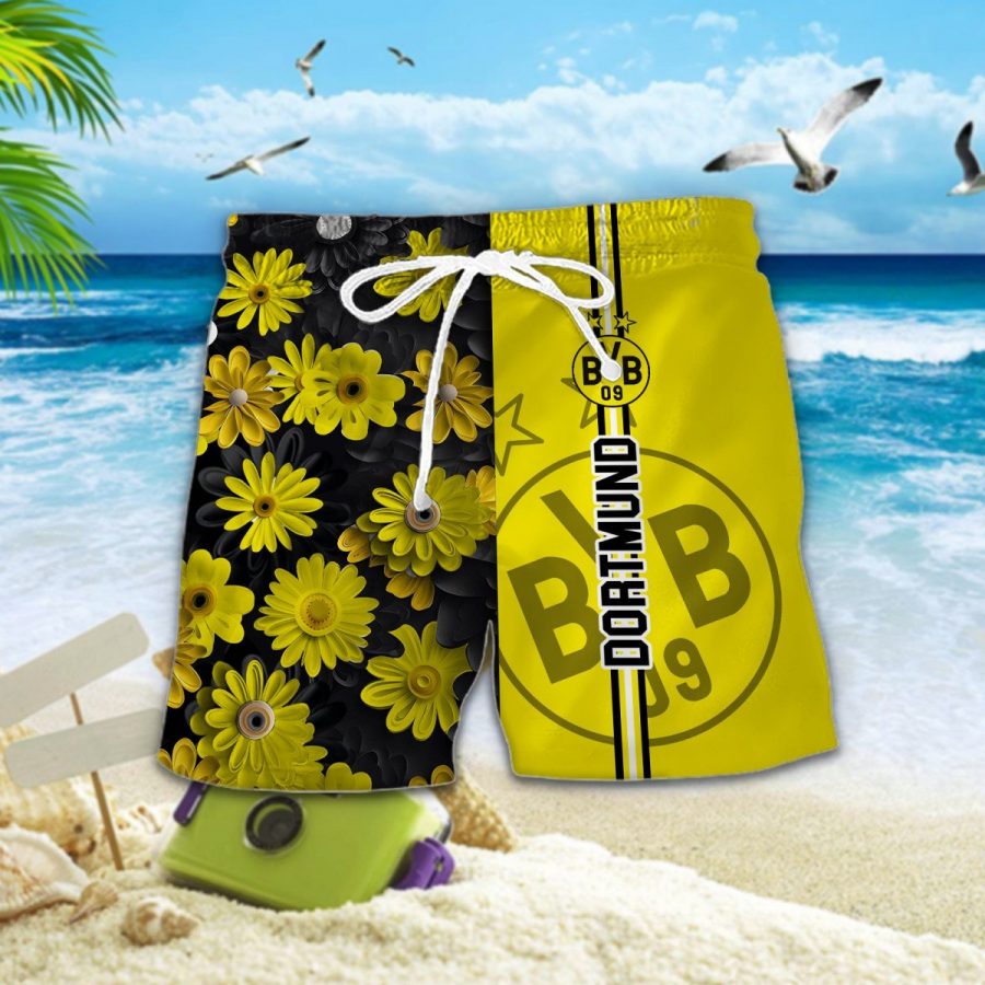 Hawaiihemd Borussia Dortmund – Herren Sommerhemd – Bild 2