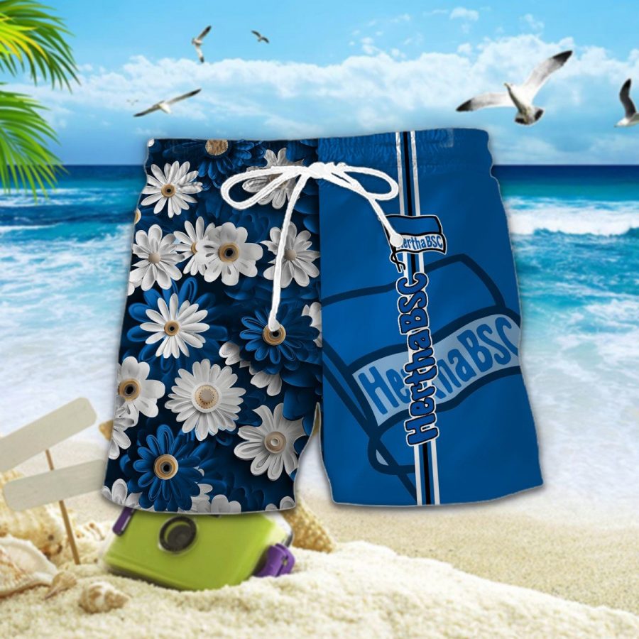 Hawaiihemd Hertha BSC – Herren Sommerhemd – Bild 2