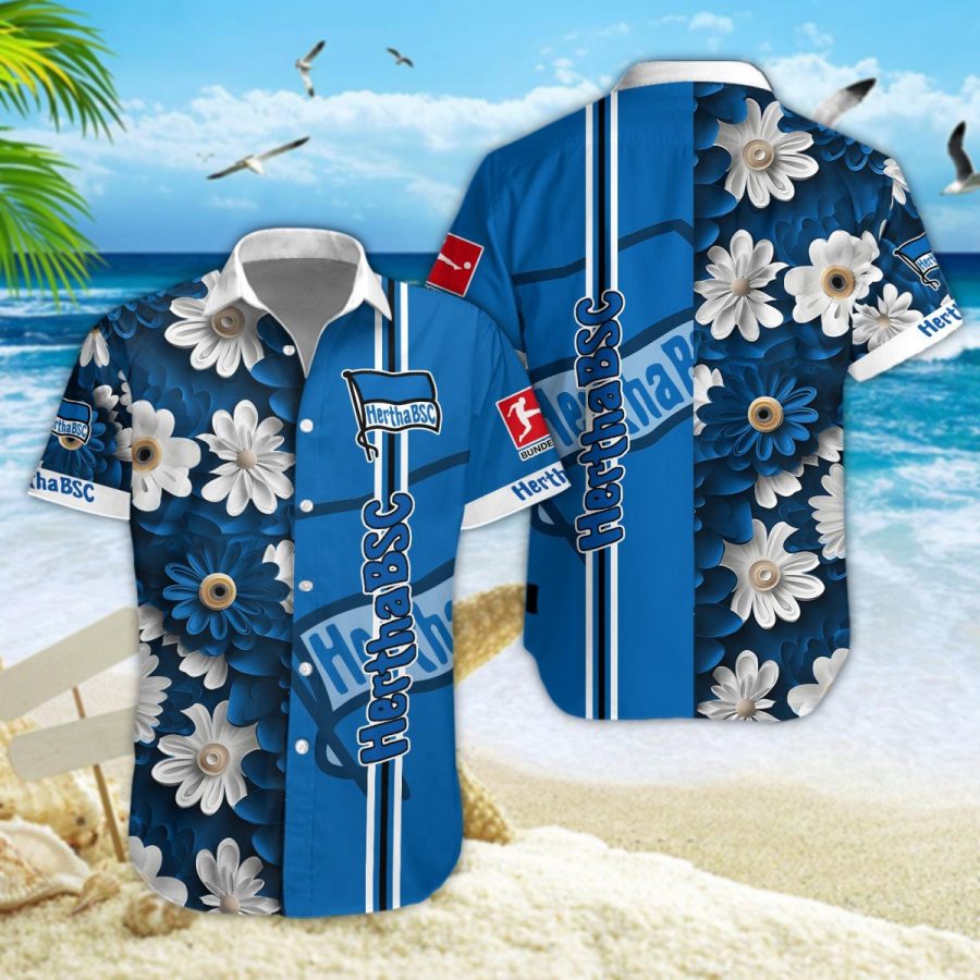 Hawaiihemd Hertha BSC – Herren Sommerhemd