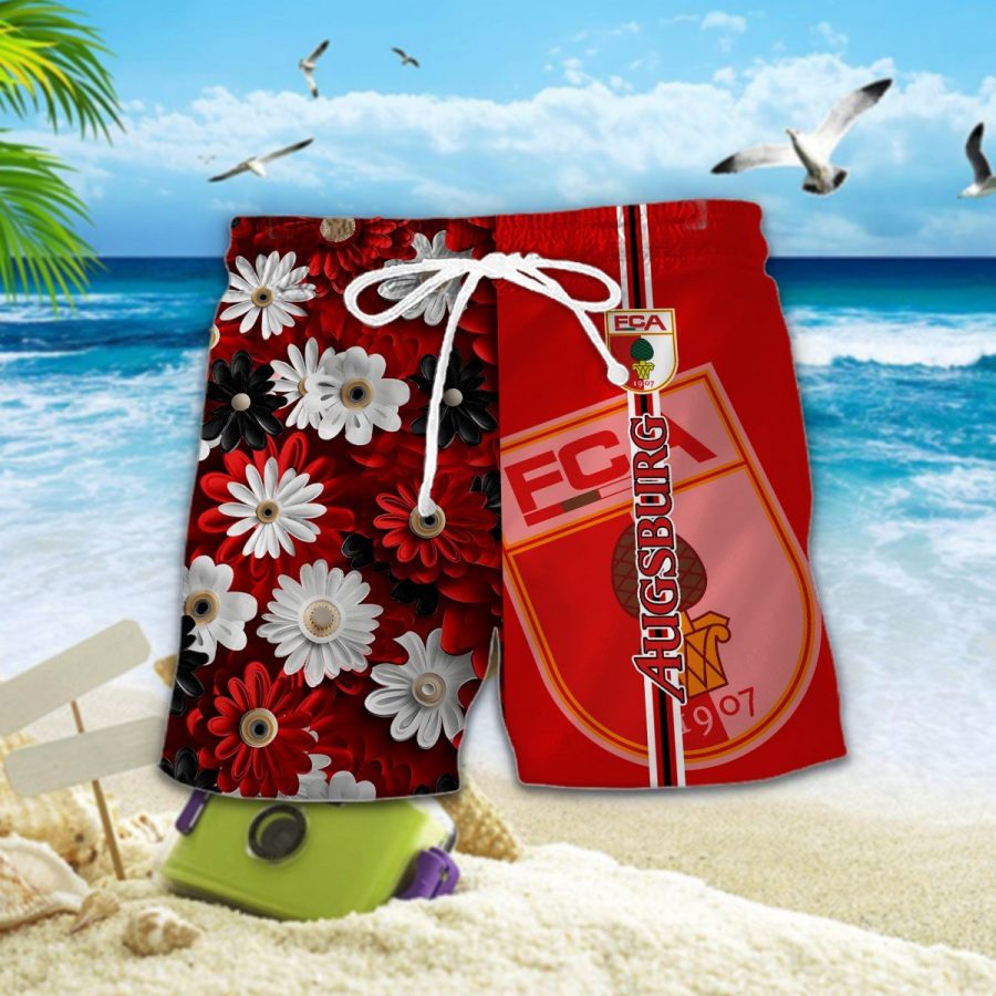 Hawaiihemd FC Augsburg – Herren Sommerhemd – Bild 2