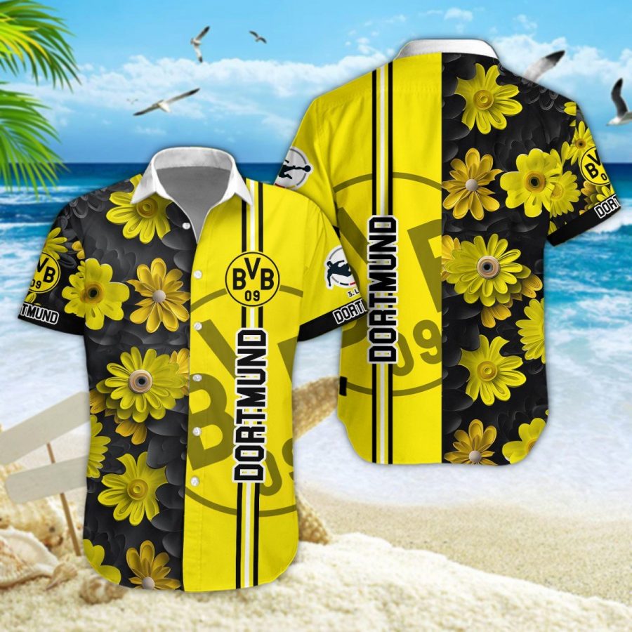 Hawaiihemd Borussia Dortmund II – Herren Sommerhemd