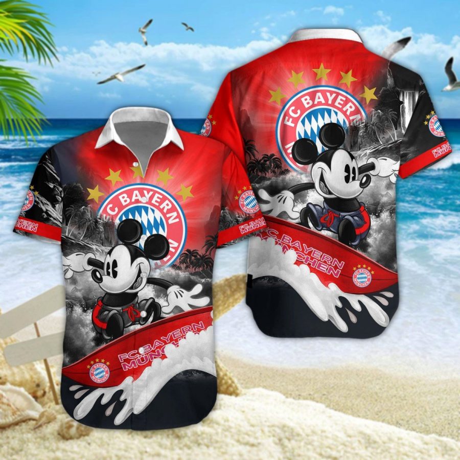 Hawaiihemd Bayern München – Herren Sommerhemd