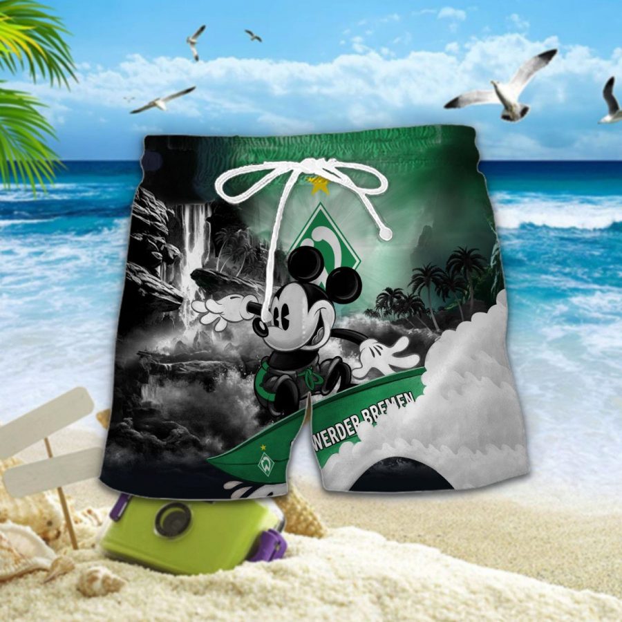 Hawaiihemd Werder Bremen – Herren Sommerhemd – Bild 2