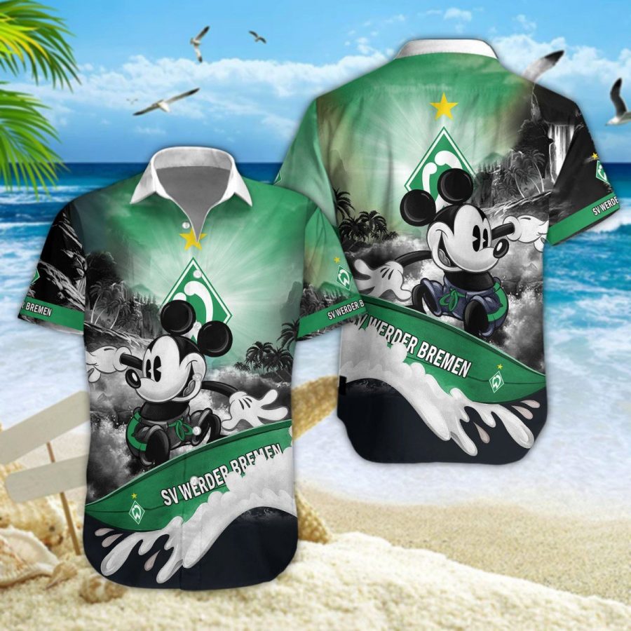 Hawaiihemd Werder Bremen – Herren Sommerhemd
