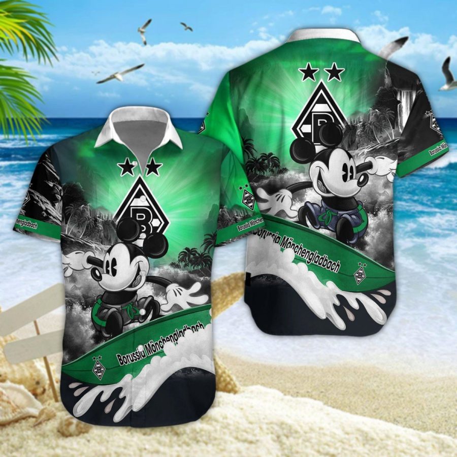 Hawaiihemd Borussia Mönchengladbach – Herren Sommerhemd