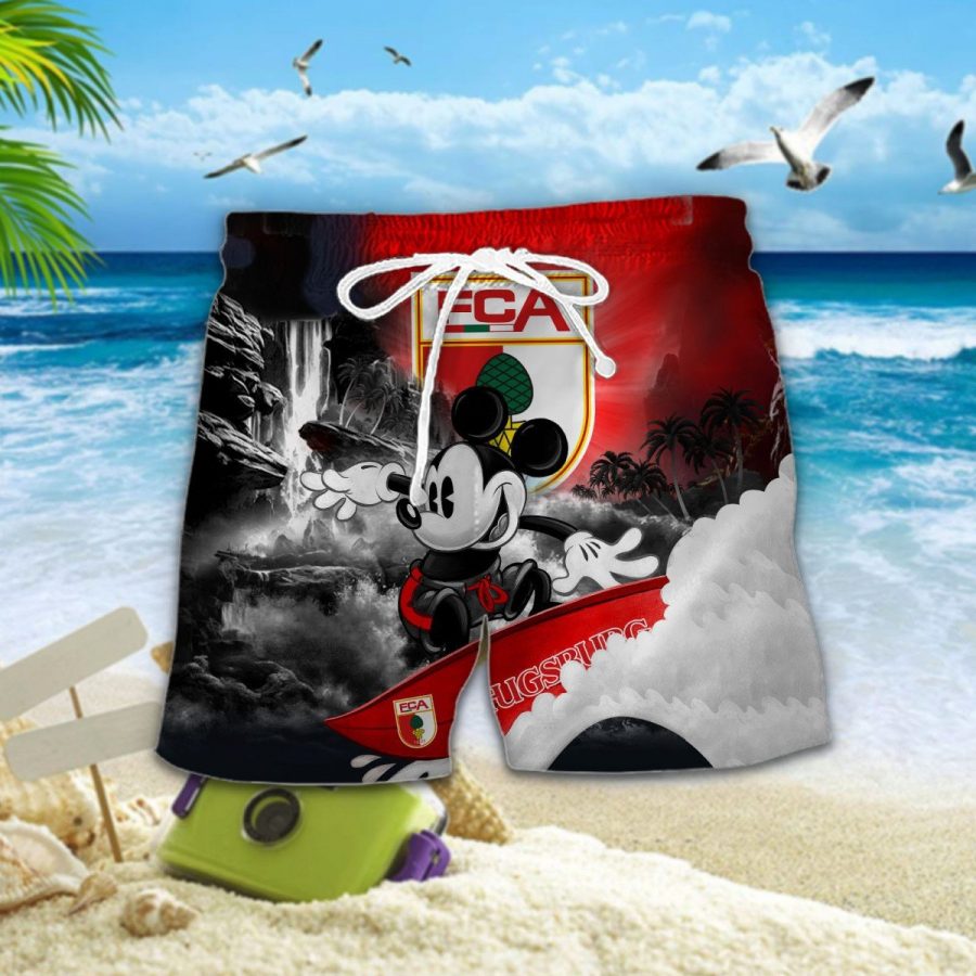 Hawaiihemd FC Augsburg – Herren Sommerhemd – Bild 2